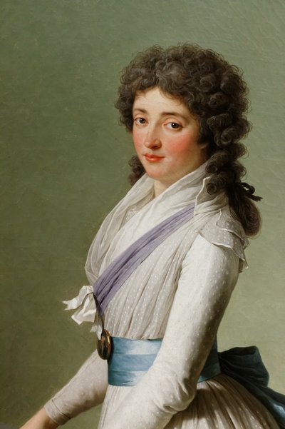 Porträt der Baronesse de Chalvet-Souville, geborene Marie de Broutin von François André Vincent